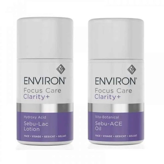 Environ Focus Care Clarity+ Sebu-Lac Lotion & Sebu-ACE Oil Set